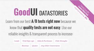 GoodUI – Highest Converting Landing & Sales Page Templates