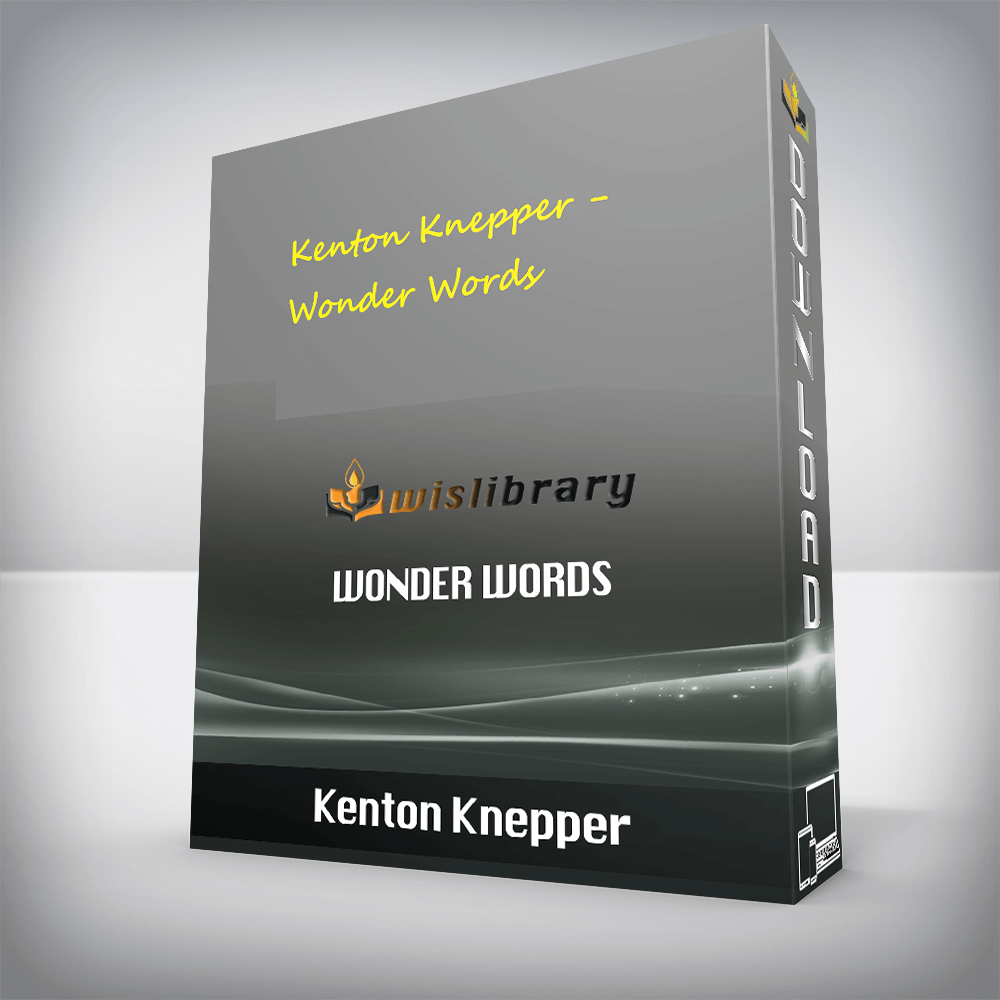 Kenton Knepper – Wonder Words