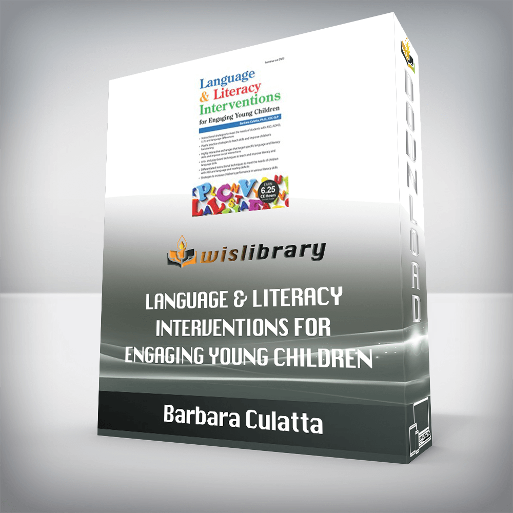 Barbara Culatta – Language & Literacy Interventions for Engaging Young Children – Play, Art & Movement-Based Strategies to Strengthen Academic and Social Success