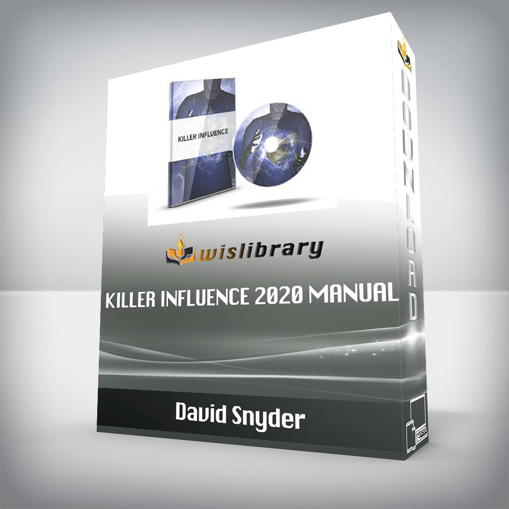 David Snyder – Killer Influence 2020 Manual