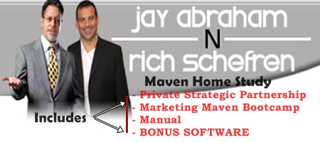 Jay Abraham & Rich Schefren – Maven Marketing Bootcamp Home Study Version