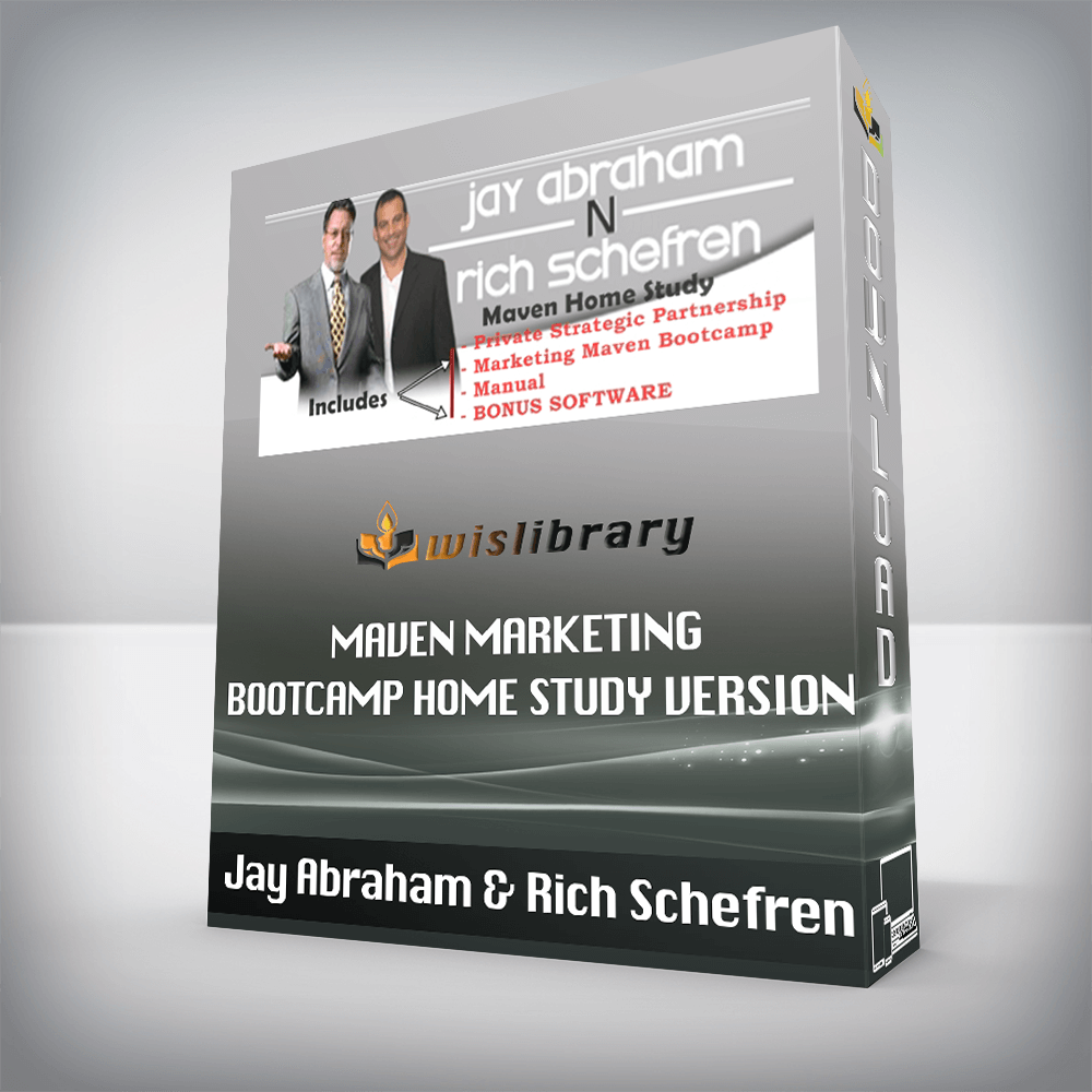 Jay Abraham & Rich Schefren – Maven Marketing Bootcamp Home Study Version