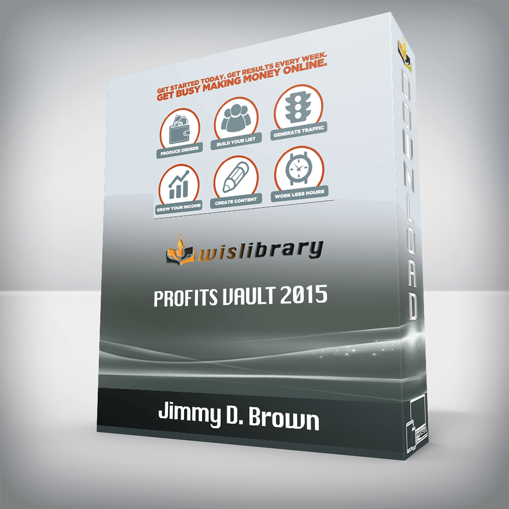 Jimmy D. Brown – Profits Vault 2015