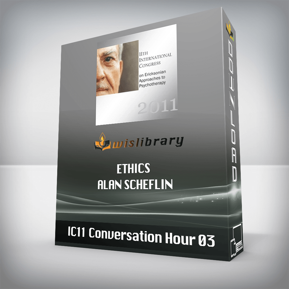 IC11 Conversation Hour 03 – Ethics – Alan Scheflin