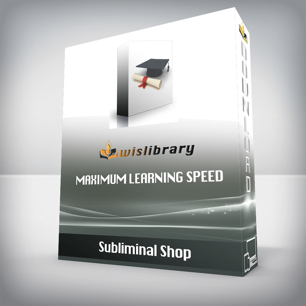 Subliminal Shop – Maximum Learning Speed