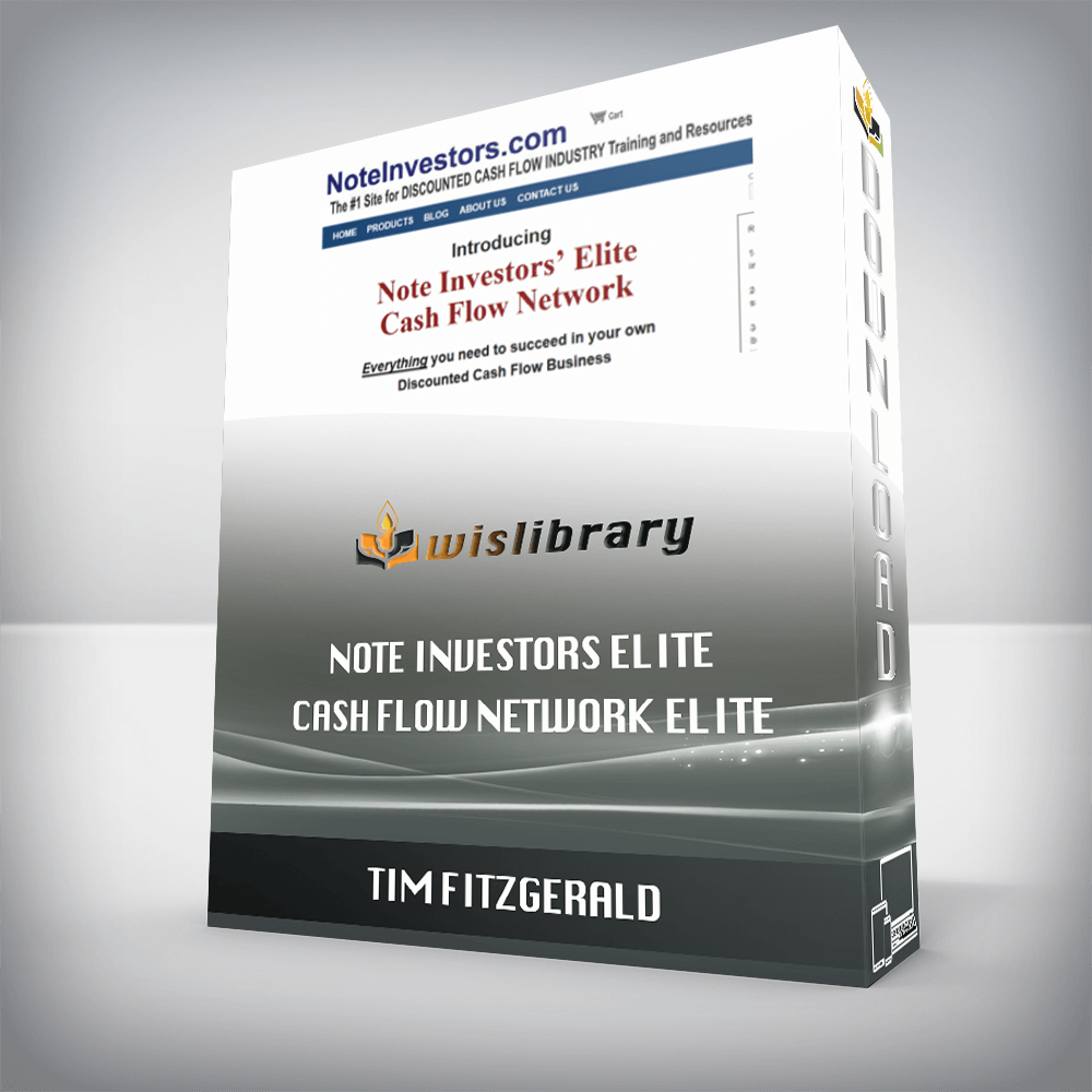 Tim Fitzgerald – Note Investors Elite Cash Flow Network Elite