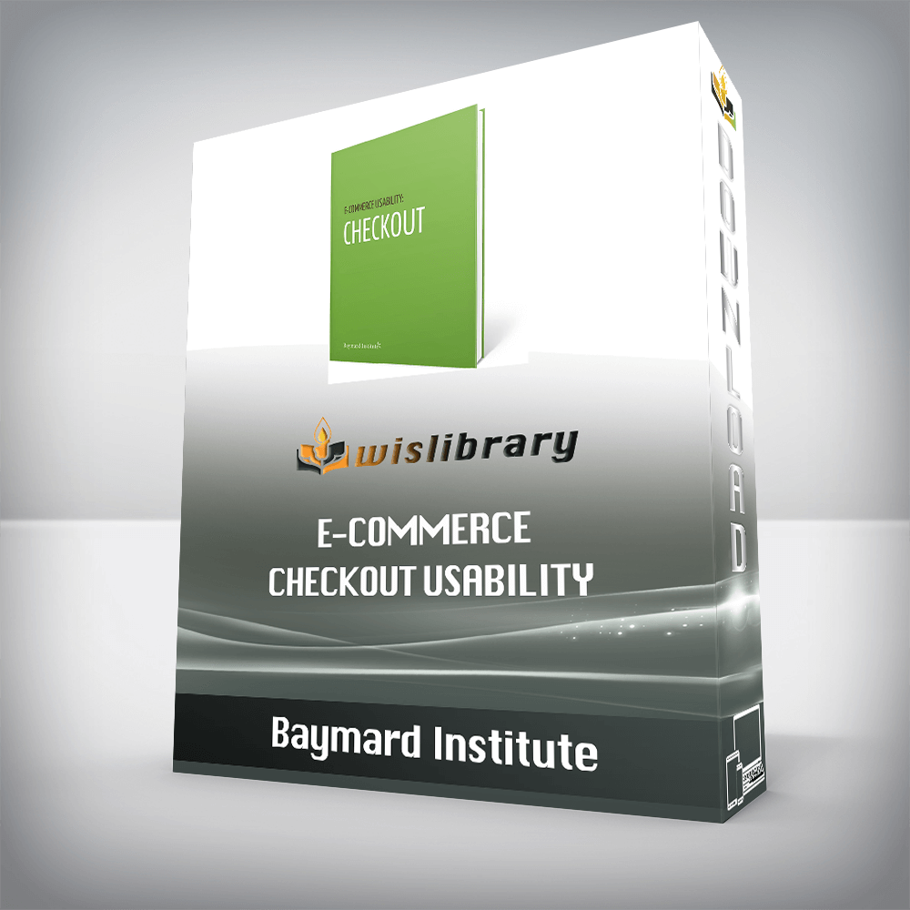 Baymard Institute – E-Commerce Checkout Usability