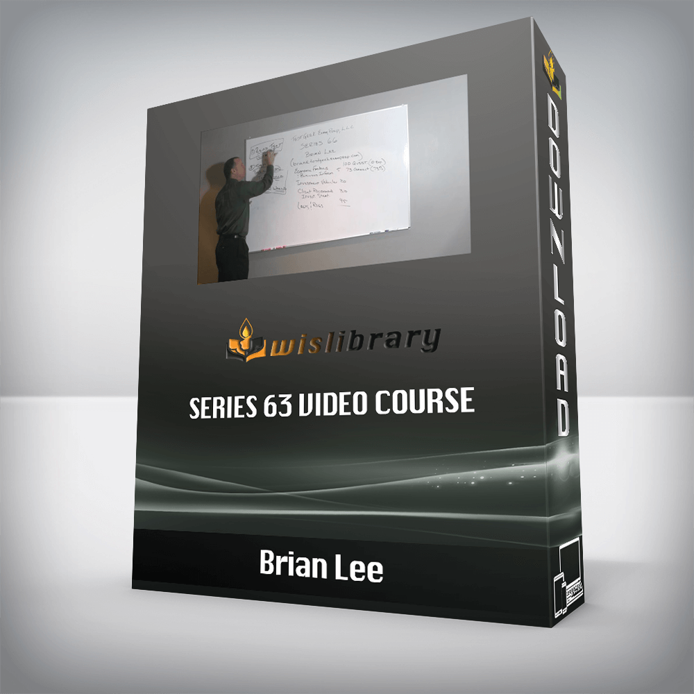 Brian Lee – Series 63 Video Course