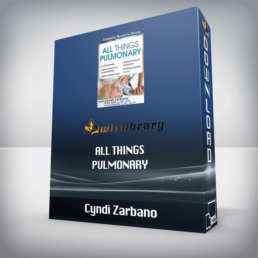 Cyndi Zarbano – All Things Pulmonary