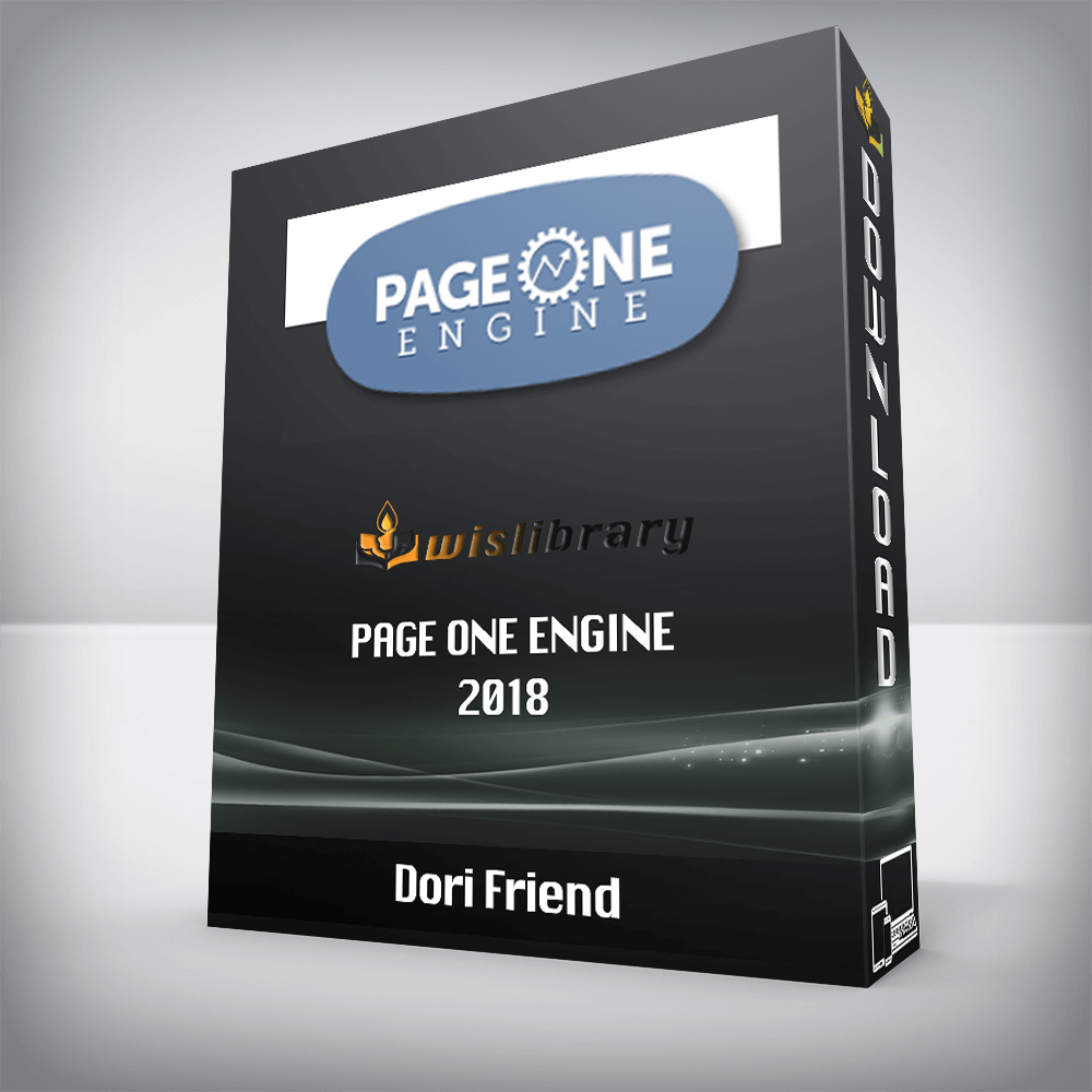 Dori Friend – Page One Engine 2018