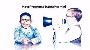 Joseph Riggio – MetaPrograms Intensive Mini Course