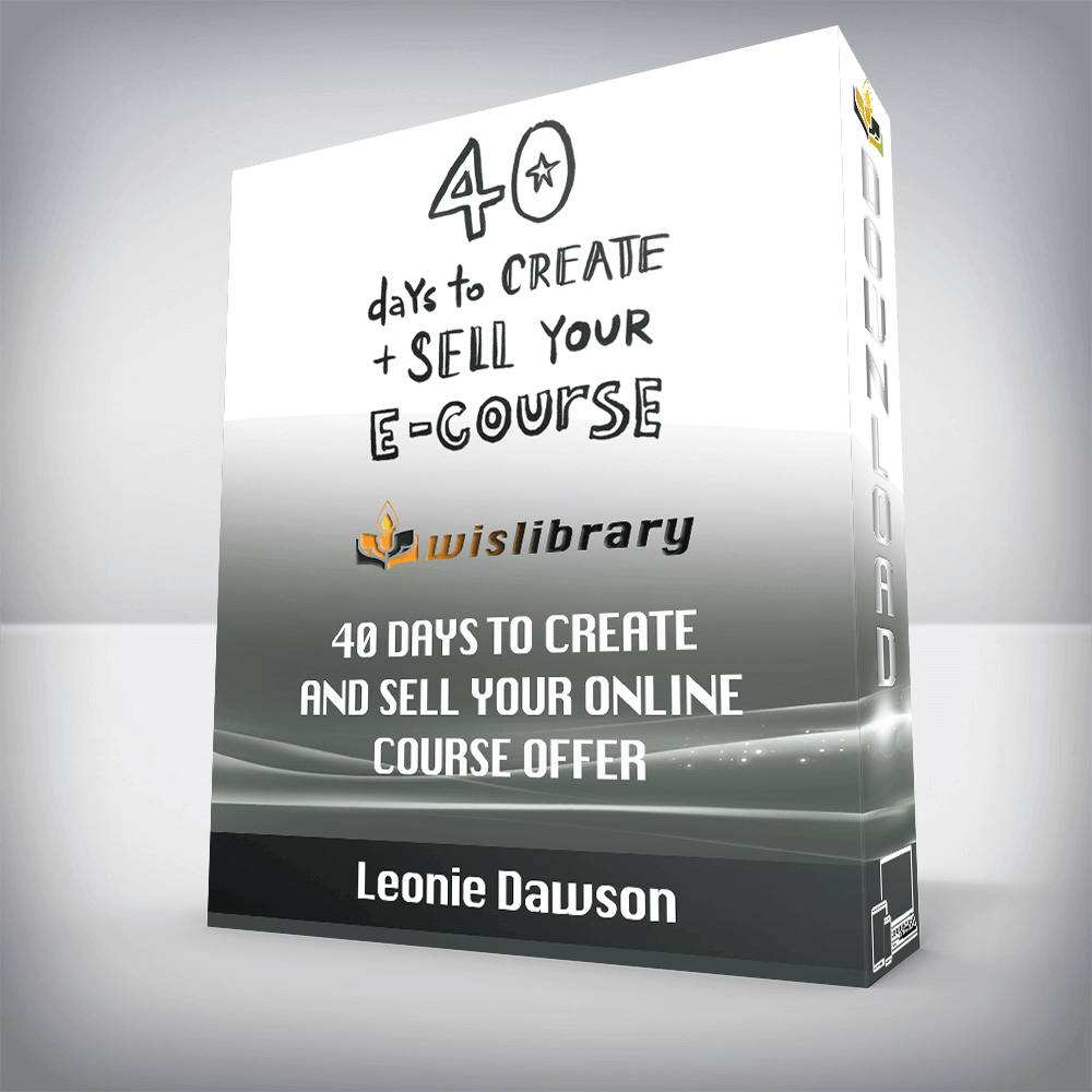 Leonie Dawson – 40 Days To Create And Sell Your Online Course Offer