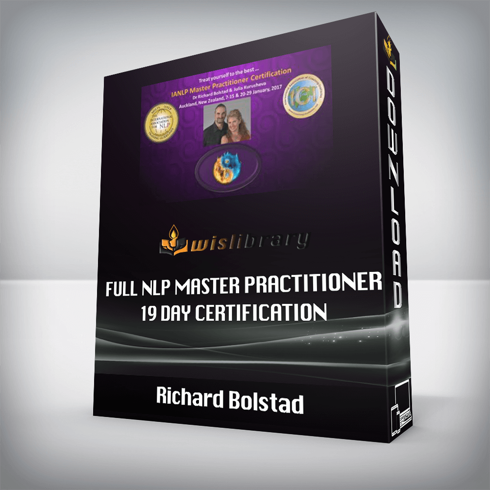 Richard Bolstad – Full NLP Master Practitioner 19 Day Certification