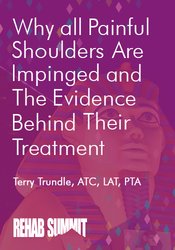 Terry Trundle - Why All Painful Shoulders Are Impinged & the Evidence Behind Their Treatment