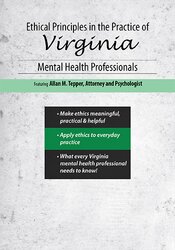 Allan M Tepper - Ethical Principles in the Practice of Virginia Mental Health Professionals