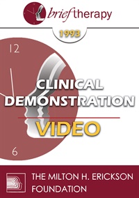 BT93 Clinical Demonstration 08 - Keeping Therapy Brief - The Use of Early Recollections - Harold Mosak, PhD