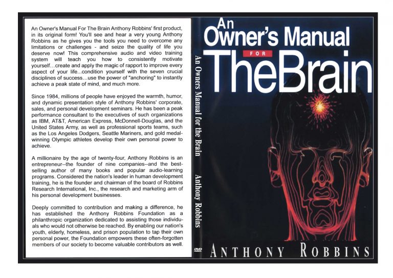 Anthony Robbins - Owner’s Manual for the Brain