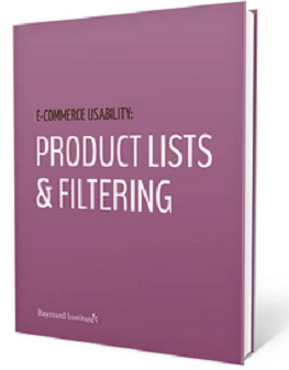 Baymard Institute – E-Commerce Product List Usability