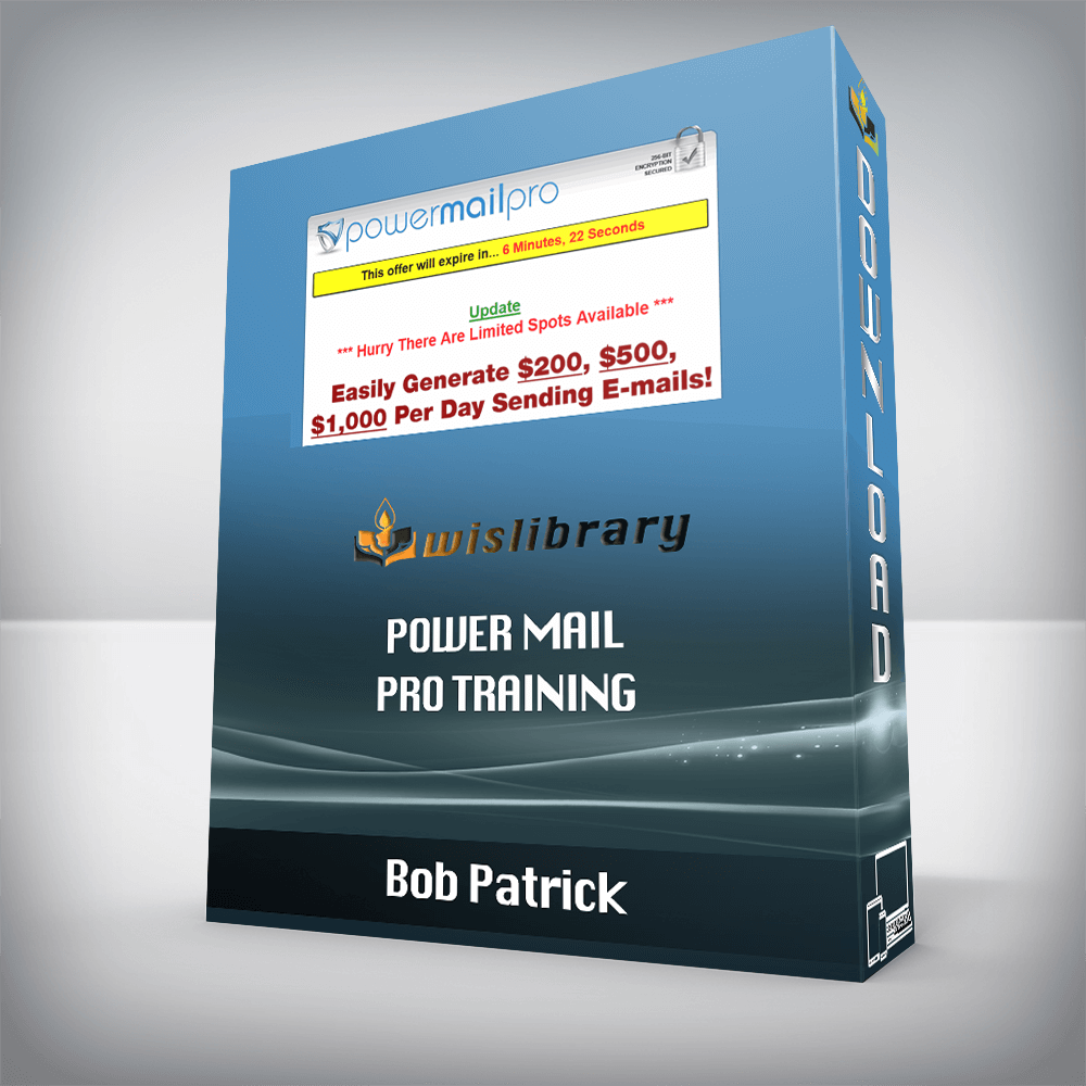 Bob Patrick – Power Mail Pro Training