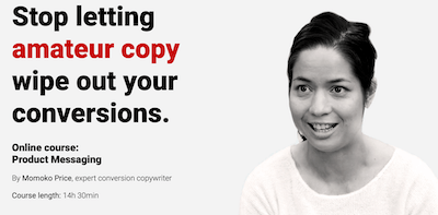 ConversionXL Product Messaging and Sales Page Copywriting