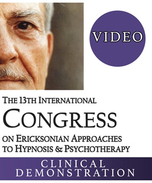 IC19 Clinical Demonstration 21 - My Problems As My Guiding Helpers - Utilizing Symptoms and Problem States As Competent Messengers of Important Needs - Gunther Schmidt, MD