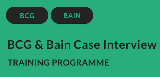 IGotanOffer - BCG and Bain Case Interview Training Programme