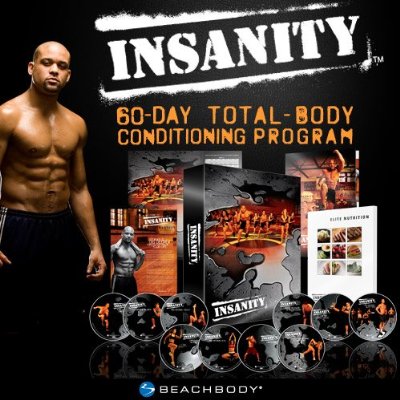 INSANITY Workout Deluxe 10 DVDs (60-Day Total-Body Conditioning Program)