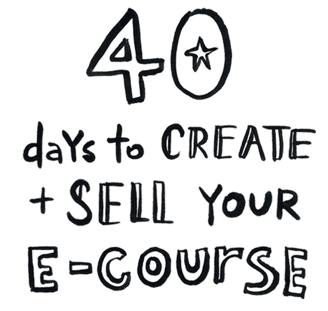 Leonie Dawson - 40 Days To Create And Sell Your Online Course Offer