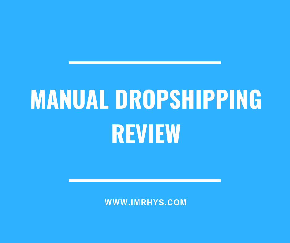 Manual Dropshipping