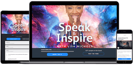 Mindvalley, Lisa Nichols - Speak & Inspire Quest 2019