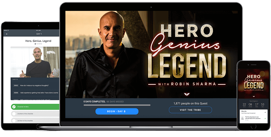 Robin Sharma – Hero Genius Legend