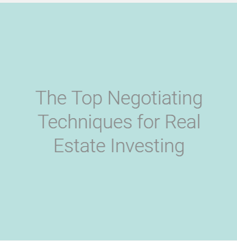 The Wolff Couple - The Top Negotiating Techniques for Real Estate Investing