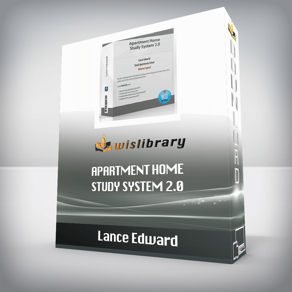 Lance Edwards – Apartment Home Study System 2.0