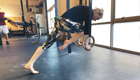 Plank Exercise on Gymnastic Rings
