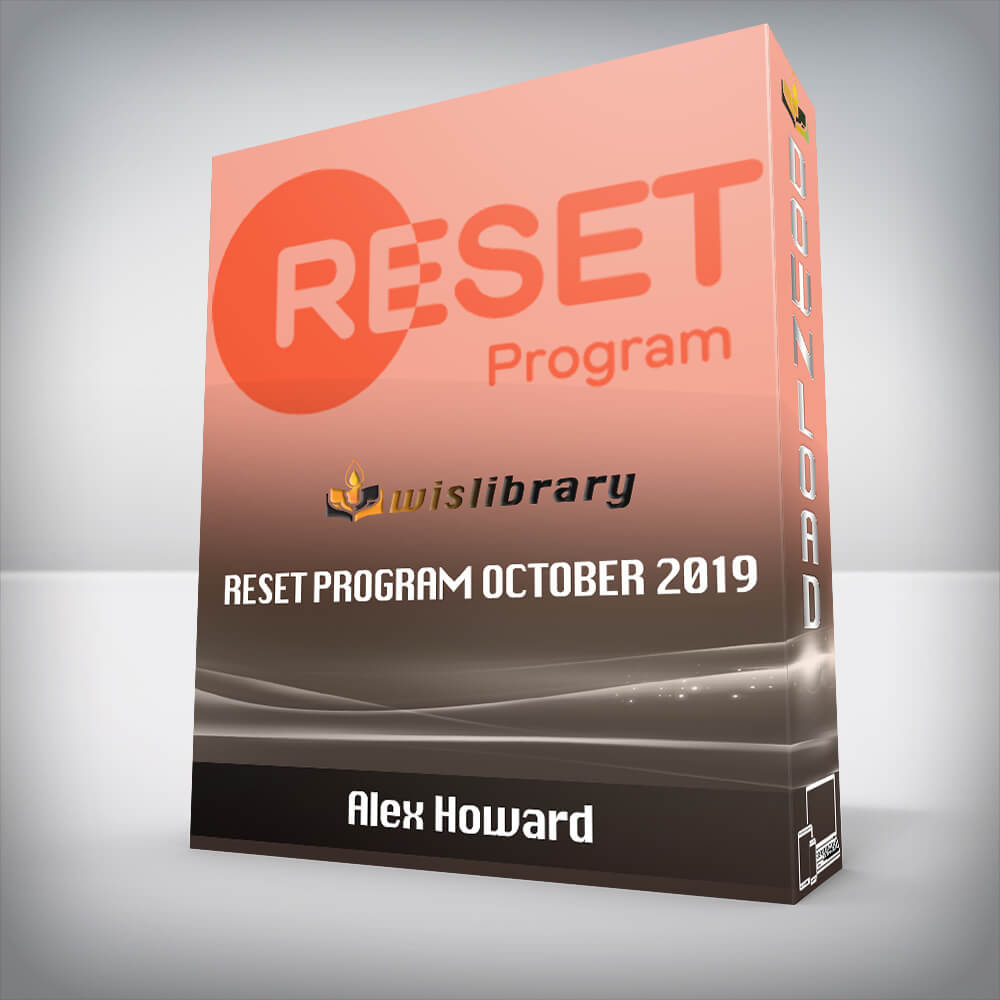 Alex Howard Reset Program October 2019 Wisdom Library
