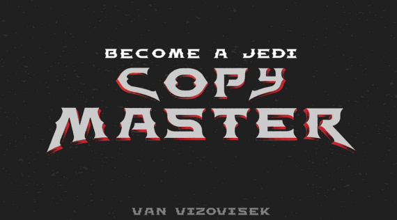 Van Vizovisek - Become a Jedi Copy Master