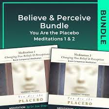  Dr Joe Dispenza - You Are the Placebo Meditations 1 & 2 - Updated Versions - Believe & Perceive Bundle (Meditation)