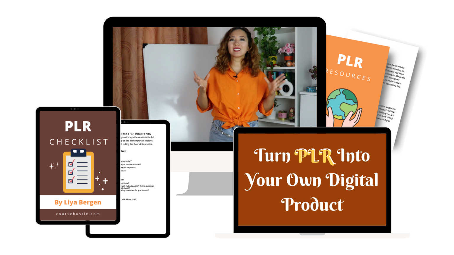 Course Hustle - Turn PLR Into Your Own Digital Product