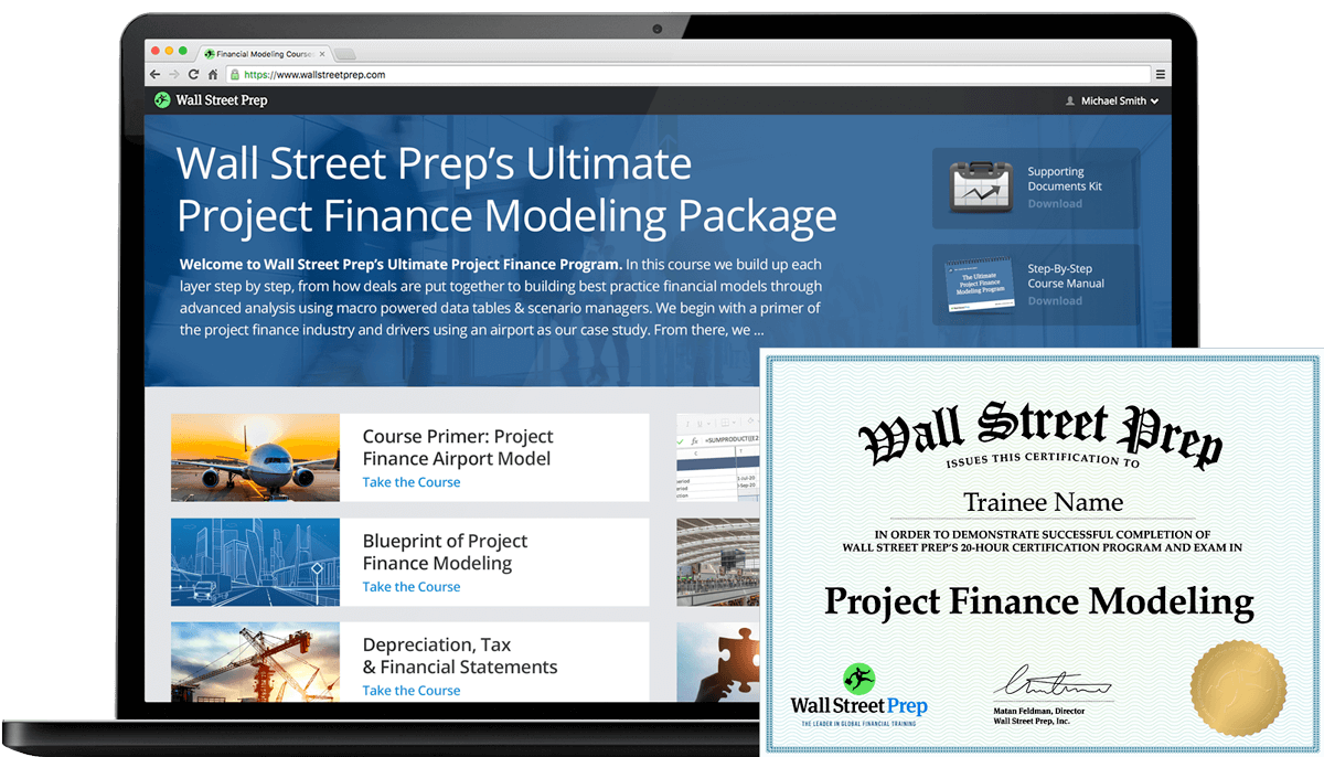 Kyle Chaning Pearce - Wall Street Prep - The Ultimate Project Finance Modeling Package