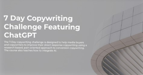 Ashton Shanks - 7 Day Copywriting Challenge Featuring ChatGPT