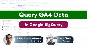 Simo Ahava - Google Analytics 4 in Big Query