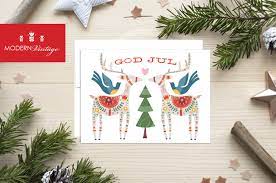 Jennifer Hansen - Christmas Watercolor Card