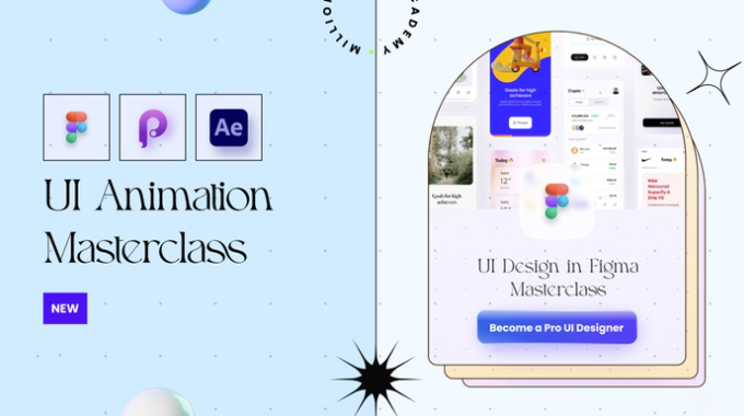 Aashish Kumar - UI Design & Animation Masterclass - Figma, Principle & After Effects