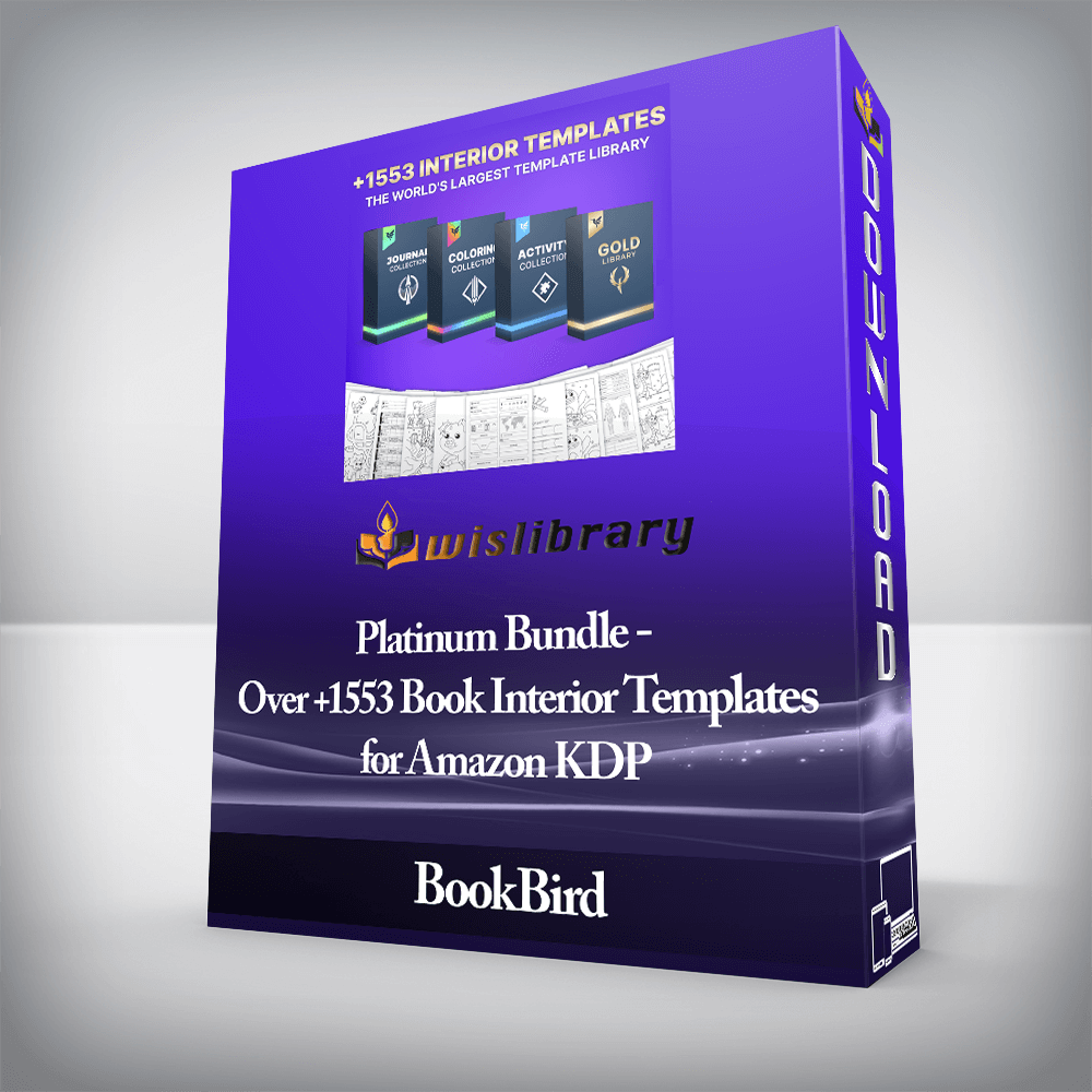 BookBird - Platinum Bundle - Over +1553 Book Interior Templates for Amazon KDP