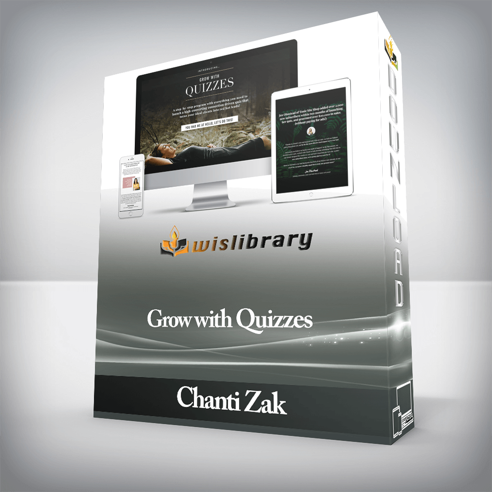 Chanti Zak - Grow with Quizzes