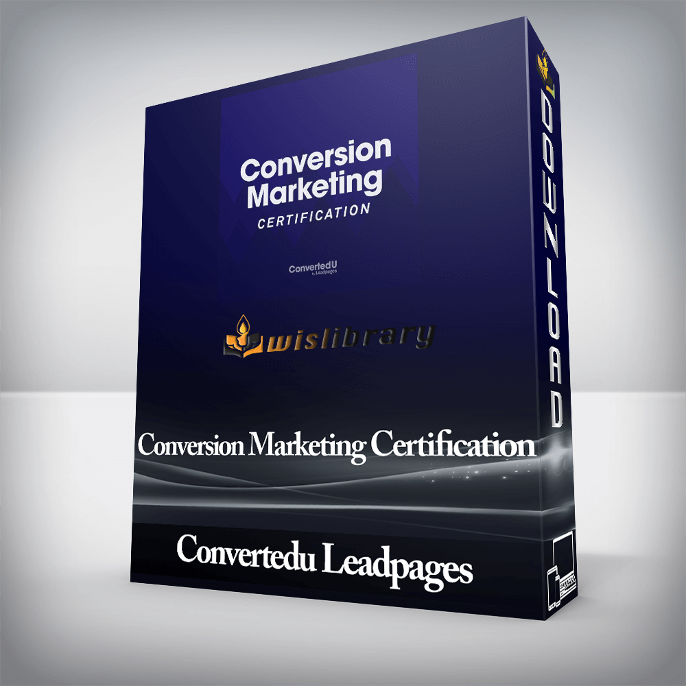 Convertedu Leadpages - Conversion Marketing Certification