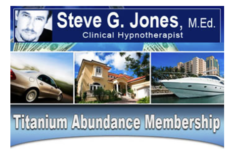 Dr. Steve G. Jones - Abundance Titanium Membership (Full 12 months)