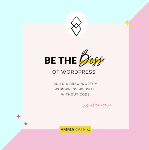 Emma Kate - Be The Boss Of WordPress