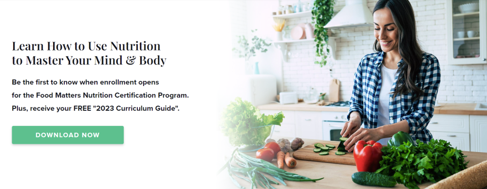 James Colquhoun - The Food Matters Nutrition Certification Program