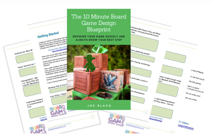 Joe Slack - The Board Game Design Course